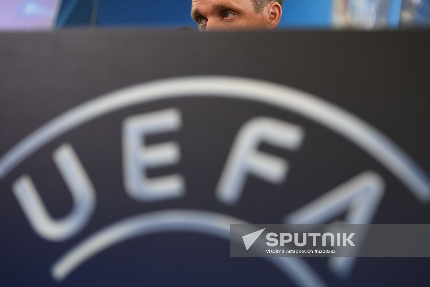 Football. UEFA Champions League. FC CSKA holds training session