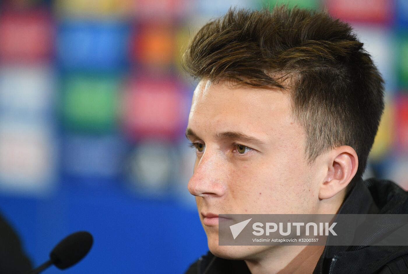 Football. UEFA Champions League. FC CSKA holds training session