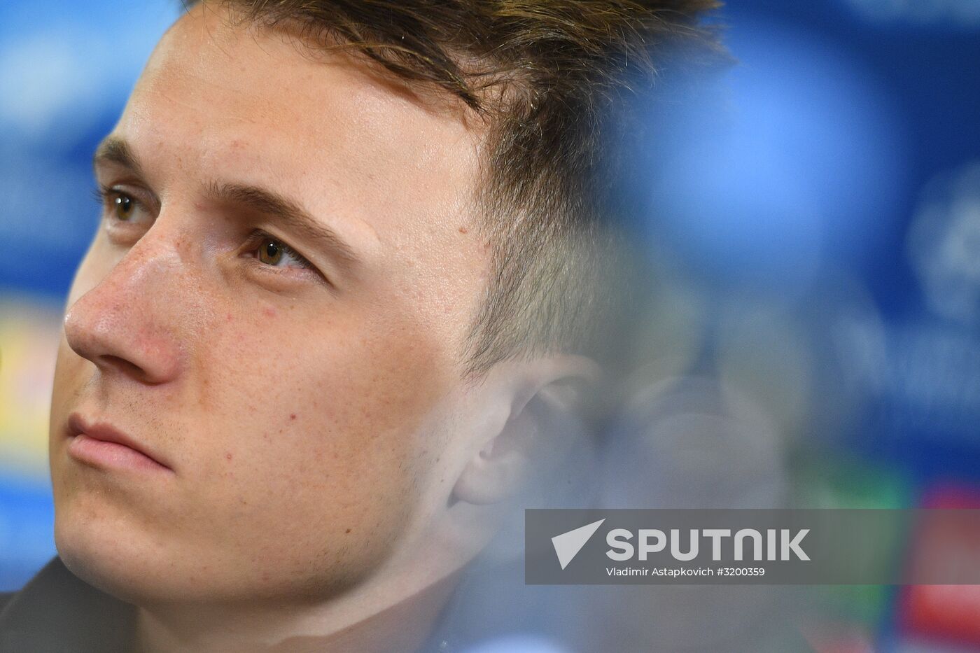 Football. UEFA Champions League. FC CSKA holds training session