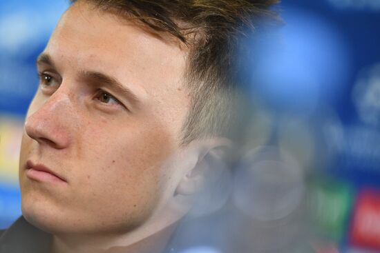 Football. UEFA Champions League. FC CSKA holds training session