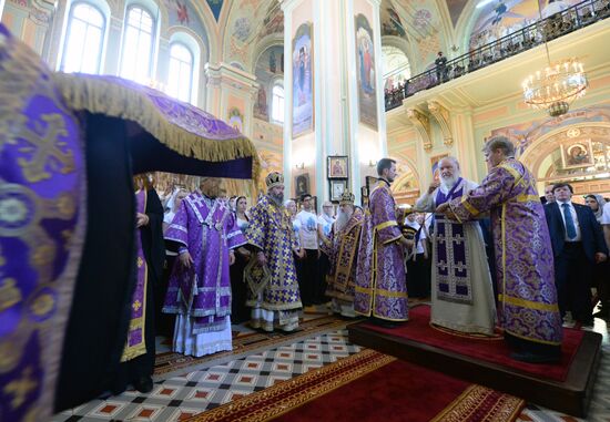 Patriarch Kirill visits the Astrakhan Region