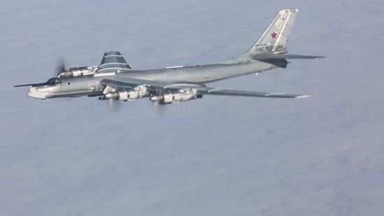 Tu-95MS strikes terrorist facilities in Syria with KhA-101 cruise missiles
