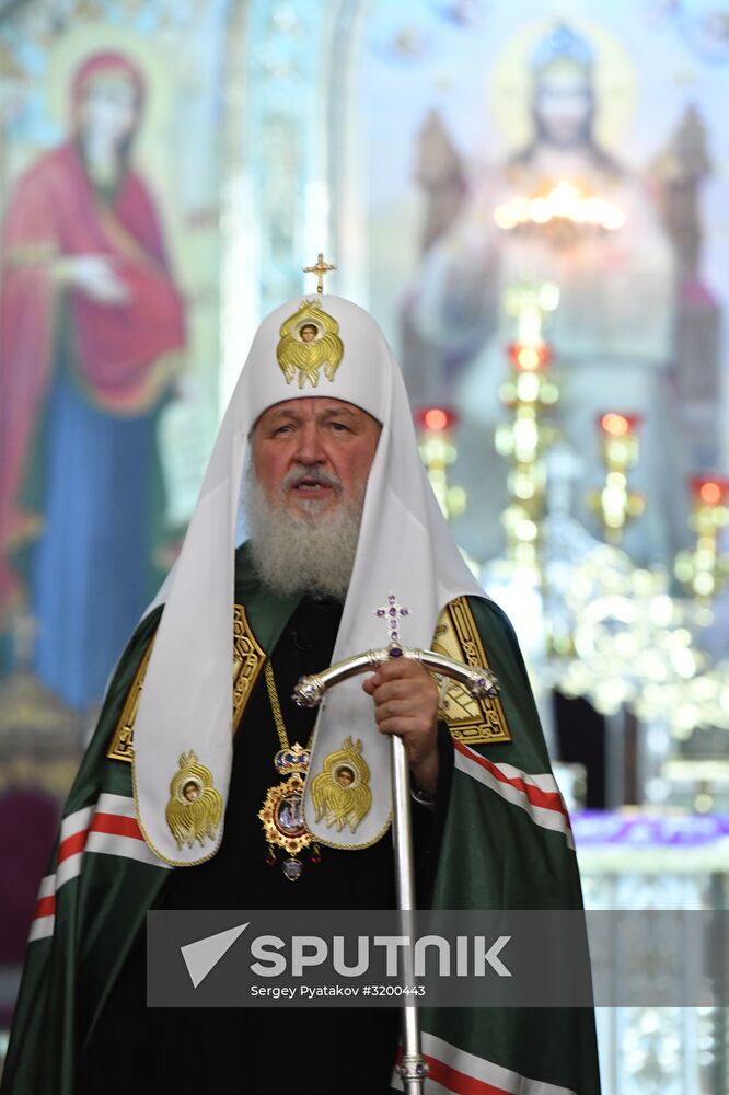 Patriarch Kirill visits the Astrakhan Region