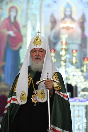 Patriarch Kirill visits the Astrakhan Region