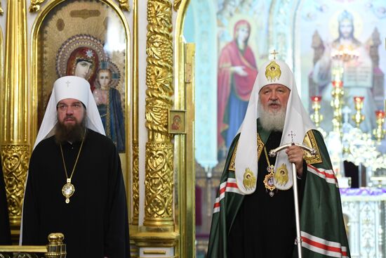 Patriarch Kirill visits the Astrakhan Region