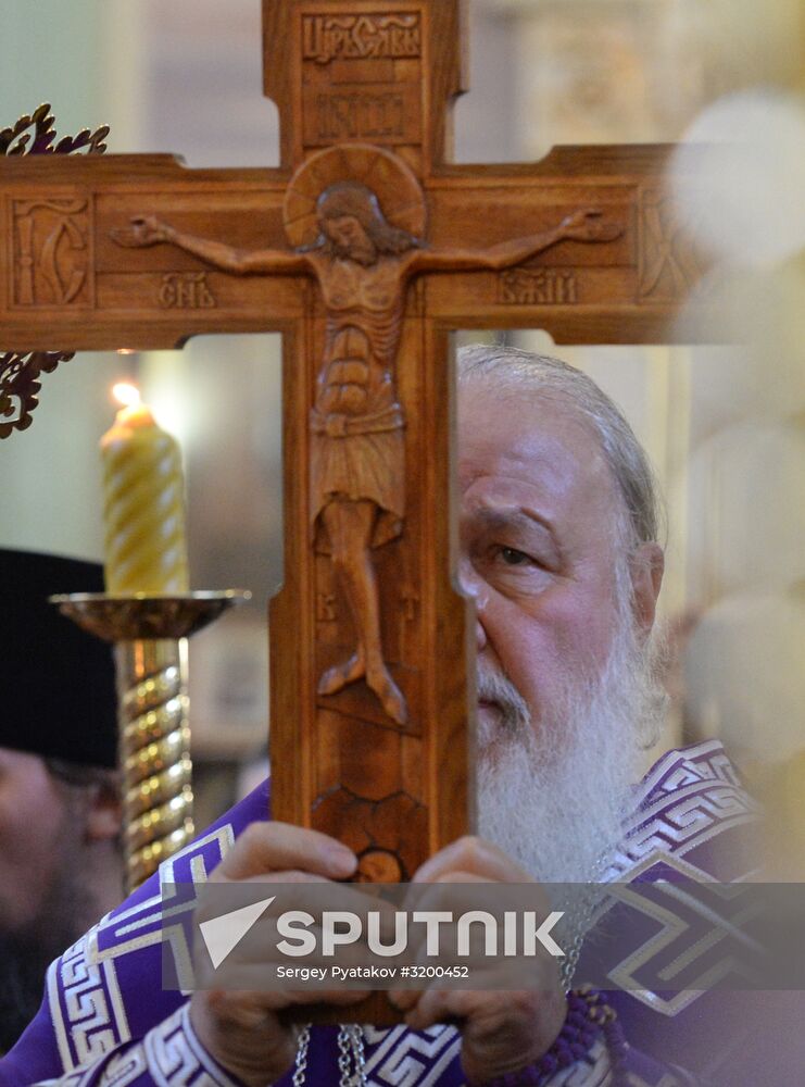 Patriarch Kirill visits the Astrakhan Region