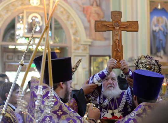 Patriarch Kirill visits the Astrakhan Region