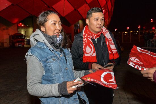 Football. Champions League. Spartak vs. Liverpool