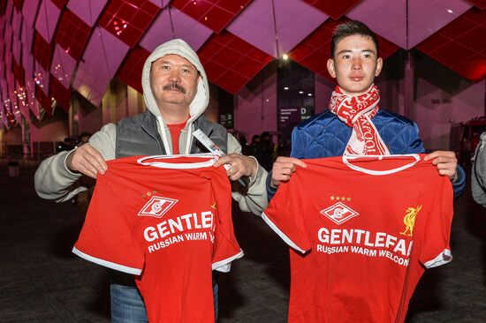Football. Champions League. Spartak vs. Liverpool