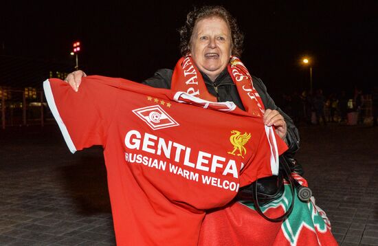 Football. Champions League. Spartak vs. Liverpool