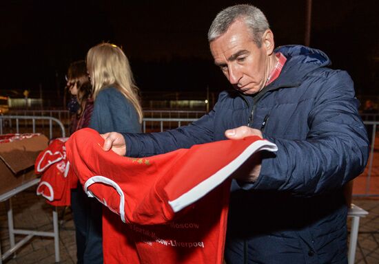 Football. Champions League. Spartak vs. Liverpool