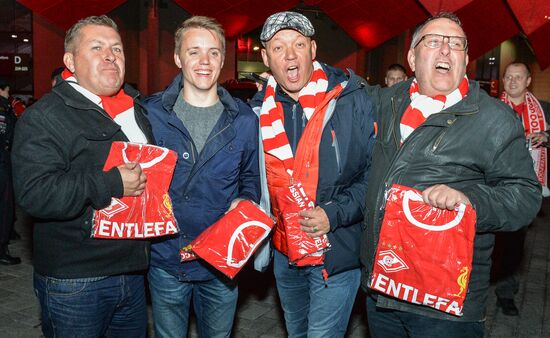 Football. Champions League. Spartak vs. Liverpool