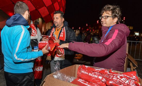 Football. Champions League. Spartak vs. Liverpool