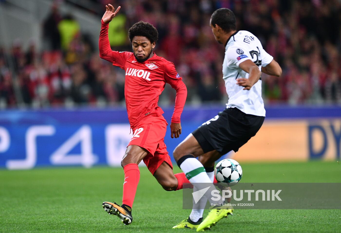 Football. Champions League. Spartak vs. Liverpool