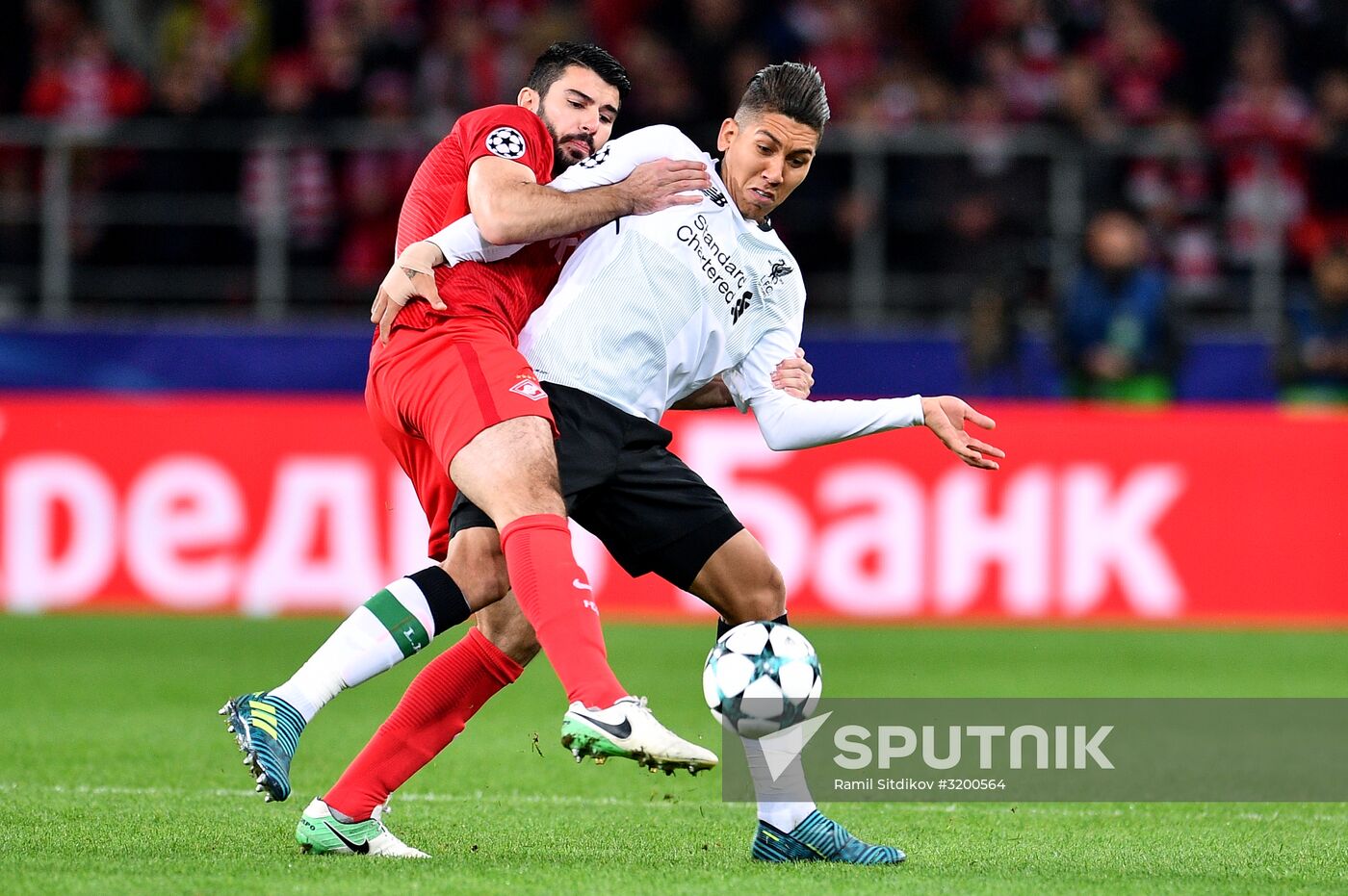 Football. Champions League. Spartak vs. Liverpool