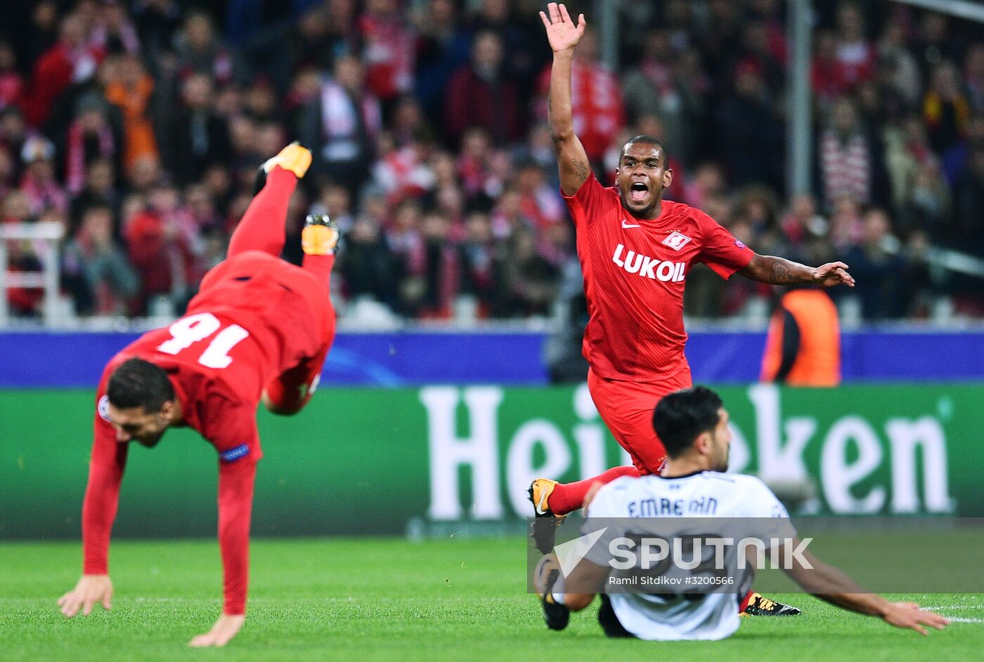 Football. Champions League. Spartak vs. Liverpool