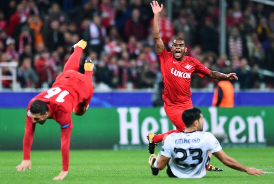 Football. Champions League. Spartak vs. Liverpool