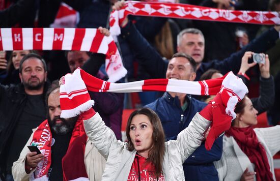 Football. Champions League. Spartak vs. Liverpool