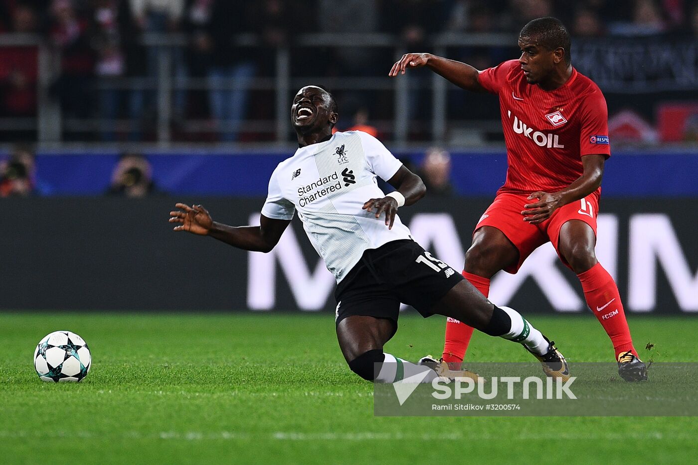Football. Champions League. Spartak vs. Liverpool