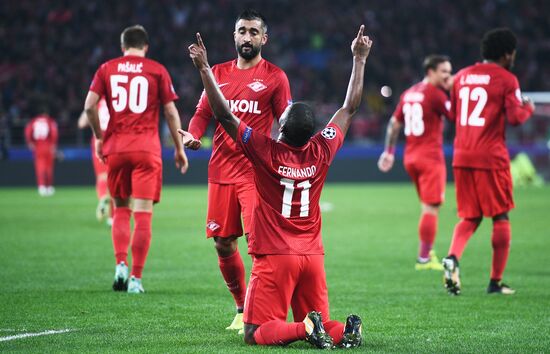 Football. Champions League. Spartak vs. Liverpool