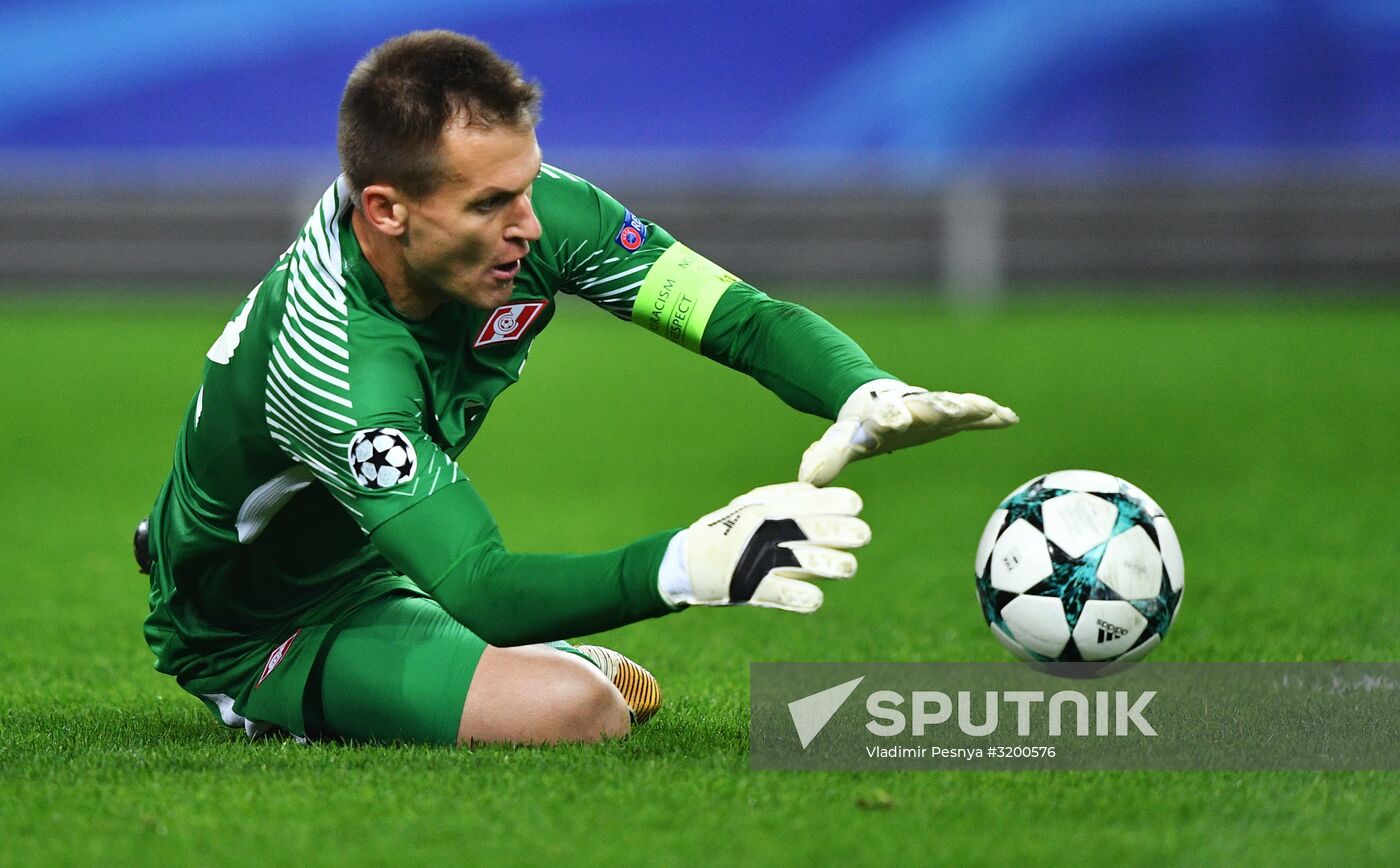 Football. Champions League. Spartak vs. Liverpool