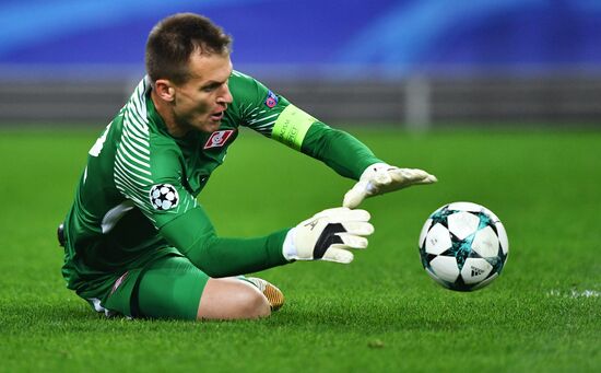 Football. Champions League. Spartak vs. Liverpool