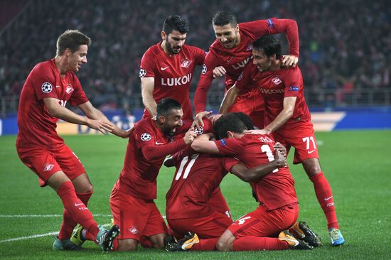 Football. Champions League. Spartak vs. Liverpool