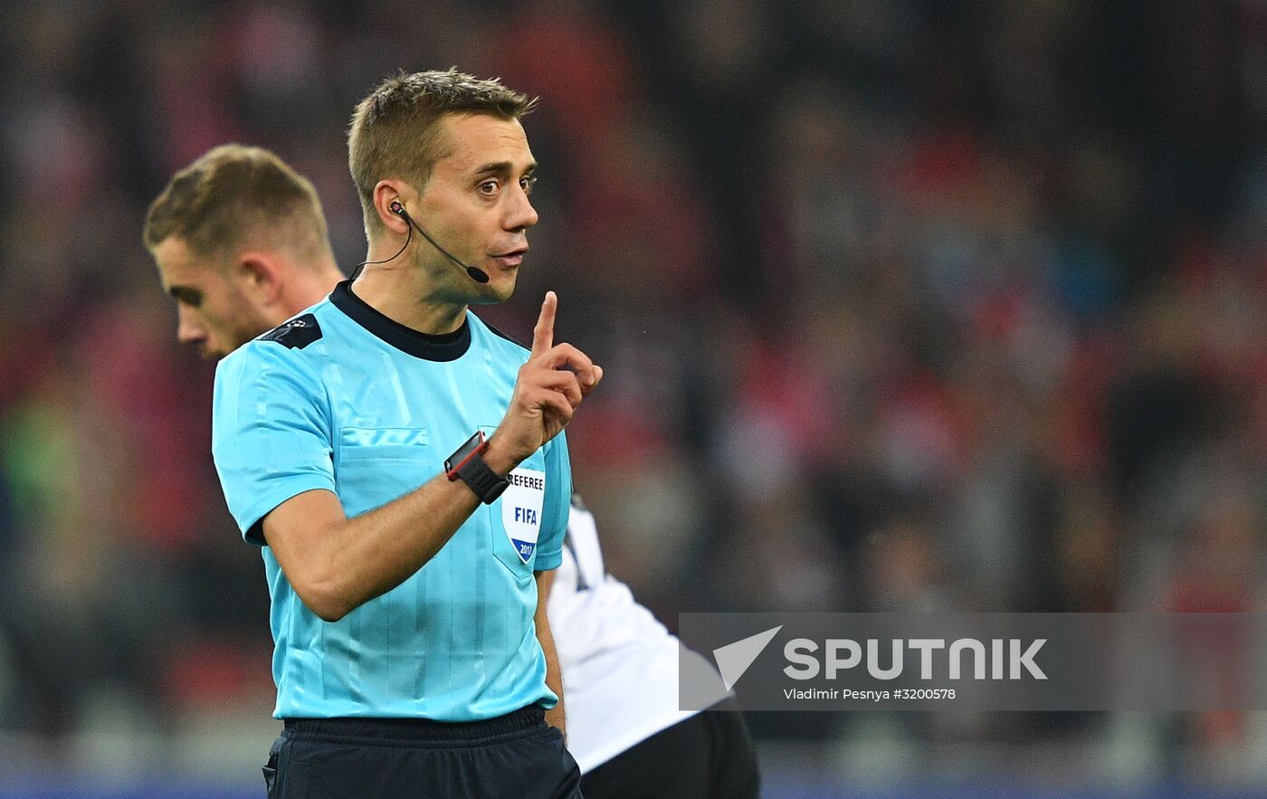 Football. Champions League. Spartak vs. Liverpool
