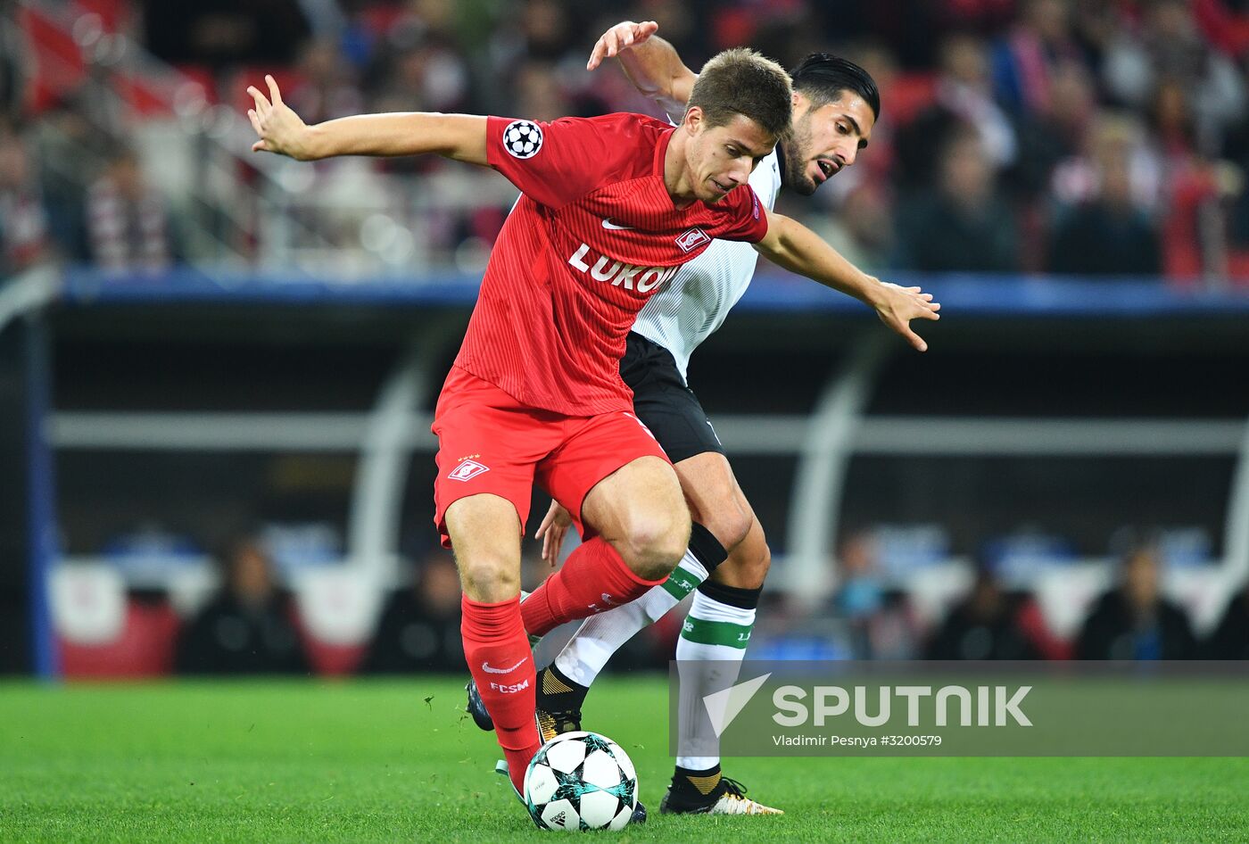 Football. Champions League. Spartak vs. Liverpool