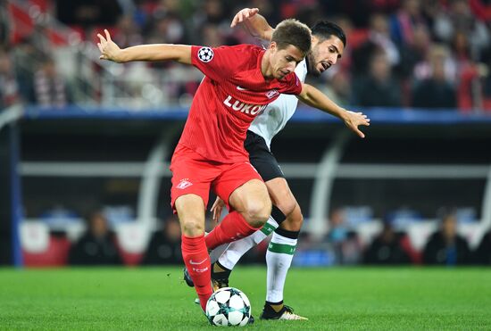 Football. Champions League. Spartak vs. Liverpool