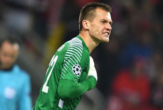 Football. Champions League. Spartak vs. Liverpool