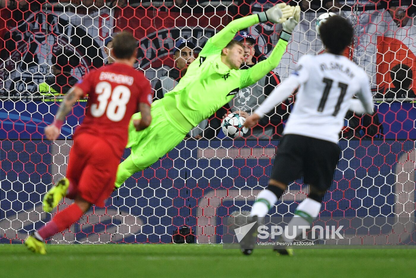 Football. Champions League. Spartak vs. Liverpool