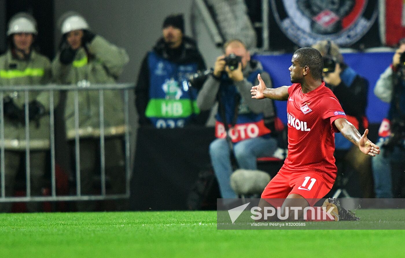Football. Champions League. Spartak vs. Liverpool