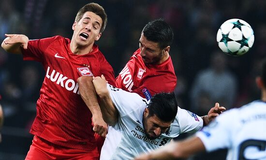 Football. Champions League. Spartak vs. Liverpool