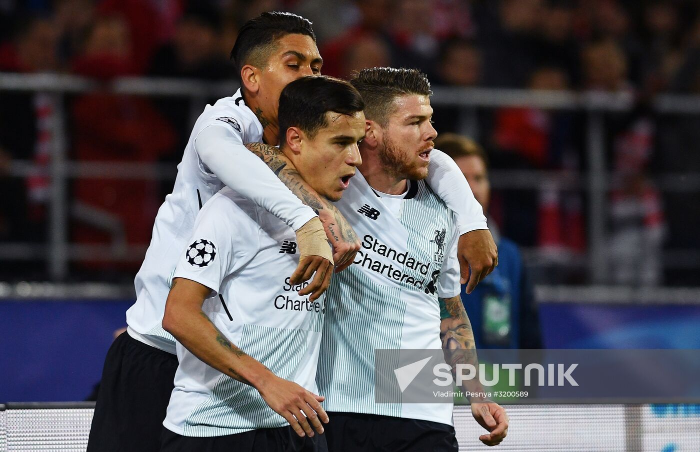 Football. Champions League. Spartak vs. Liverpool