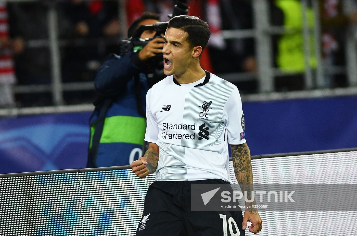 Football. Champions League. Spartak vs. Liverpool