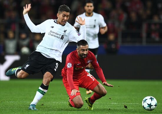 Football. Champions League. Spartak vs. Liverpool