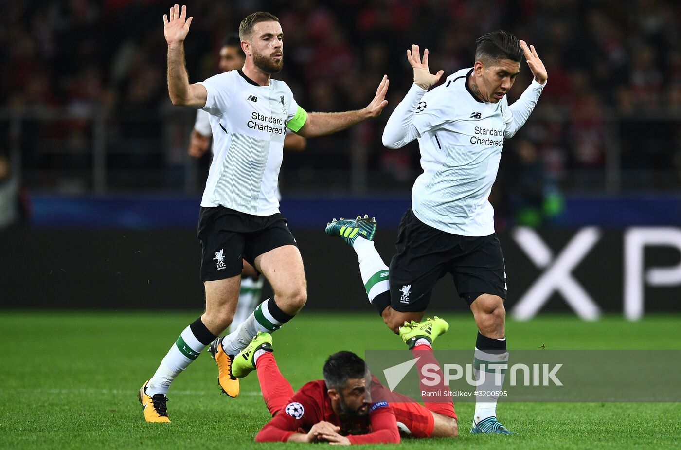 Football. Champions League. Spartak vs. Liverpool