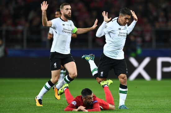 Football. Champions League. Spartak vs. Liverpool
