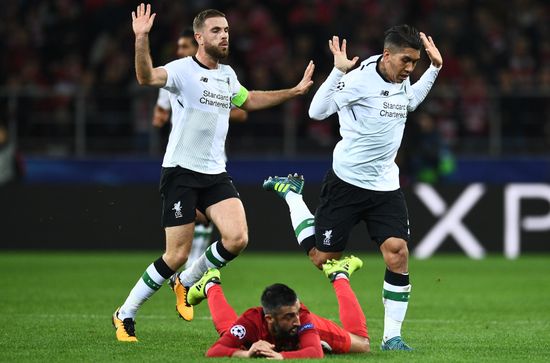 Football. Champions League. Spartak vs. Liverpool