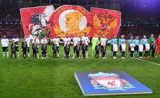 Football. Champions League. Spartak vs. Liverpool