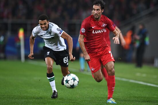 Football. Champions League. Spartak vs. Liverpool