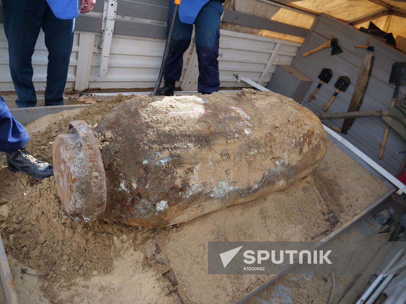 WWII German bomb defused in Moscow
