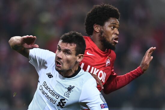 Football. Champions League. Spartak vs. Liverpool