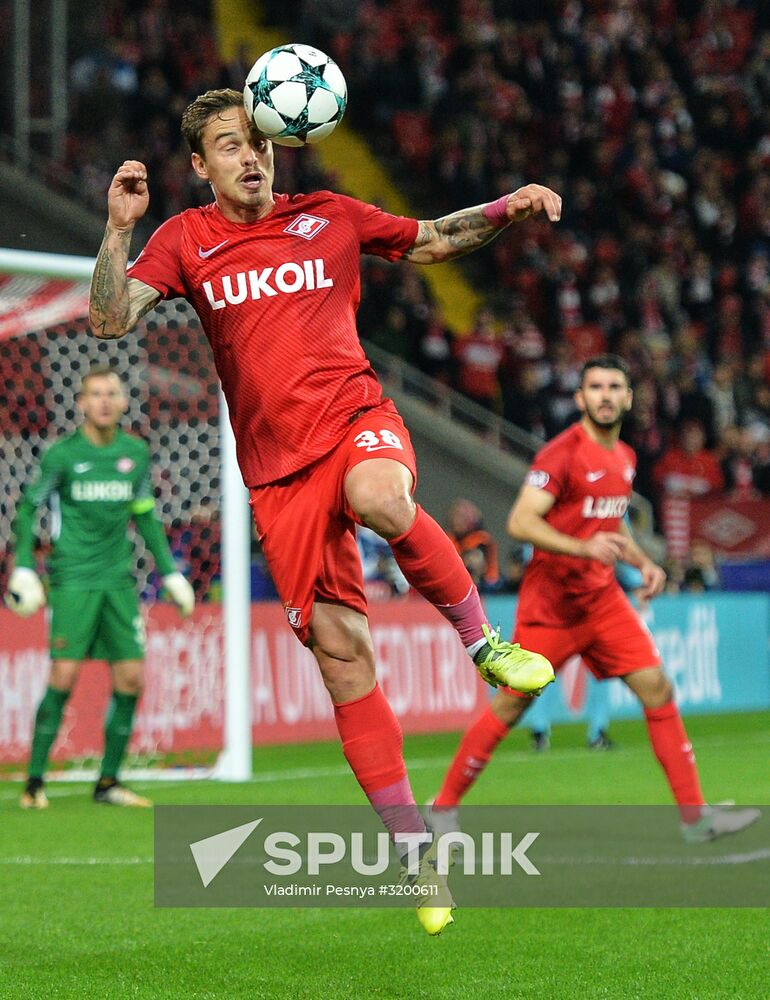 Football. Champions League. Spartak vs. Liverpool