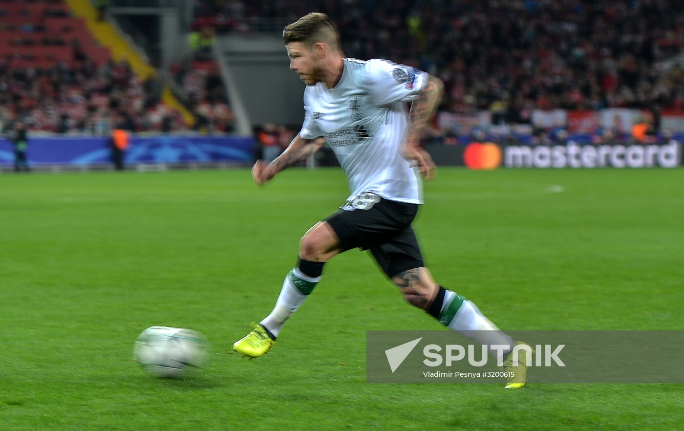 Football. Champions League. Spartak vs. Liverpool