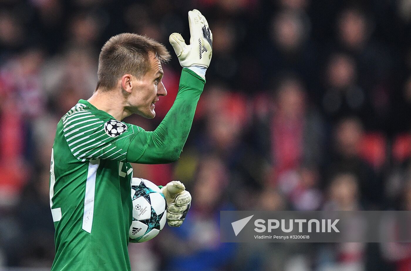 Football. Champions League. Spartak vs. Liverpool