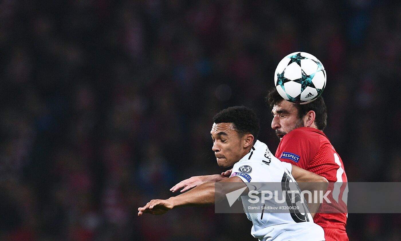 Football. Champions League. Spartak vs. Liverpool