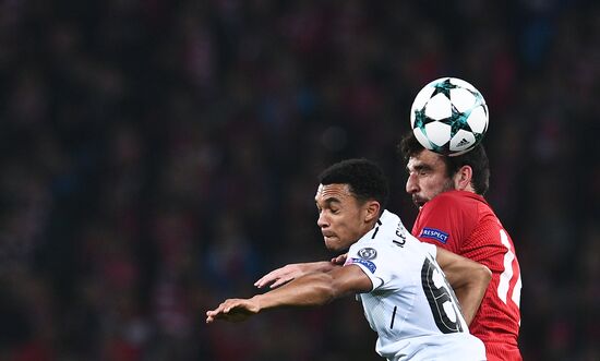 Football. Champions League. Spartak vs. Liverpool