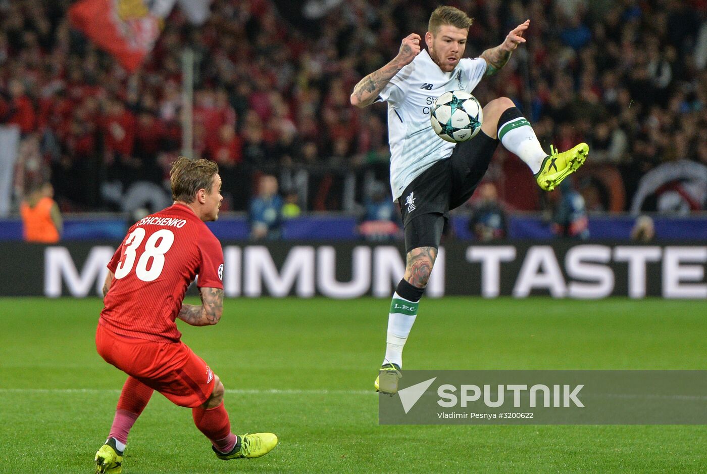 Football. Champions League. Spartak vs. Liverpool